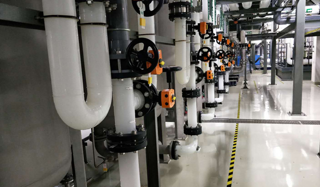 超纯水站系统施工安装